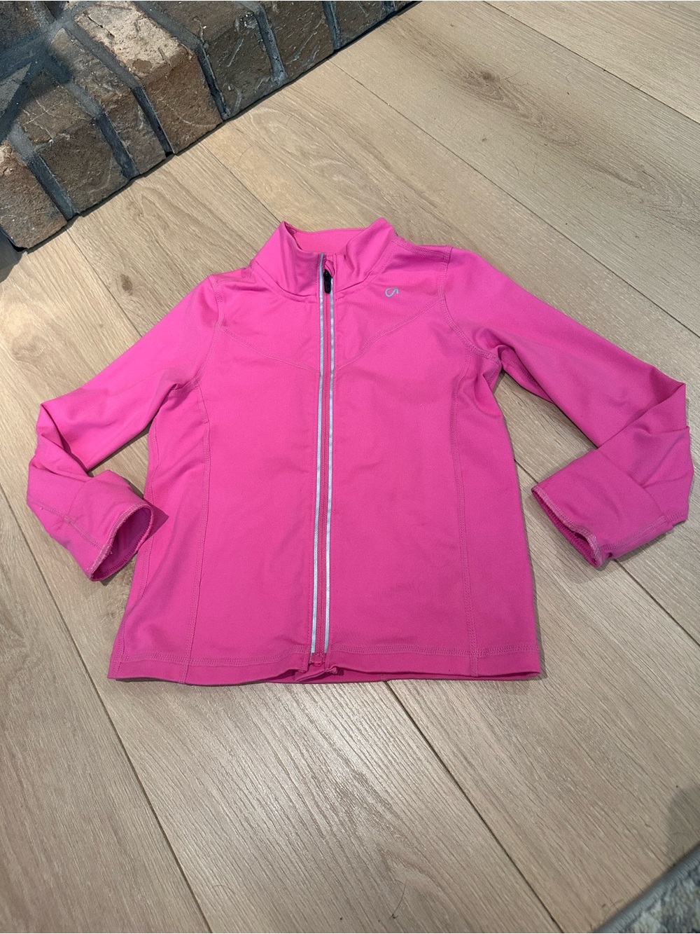 GapFit Girls' Pink Zip-Up Active Jacket